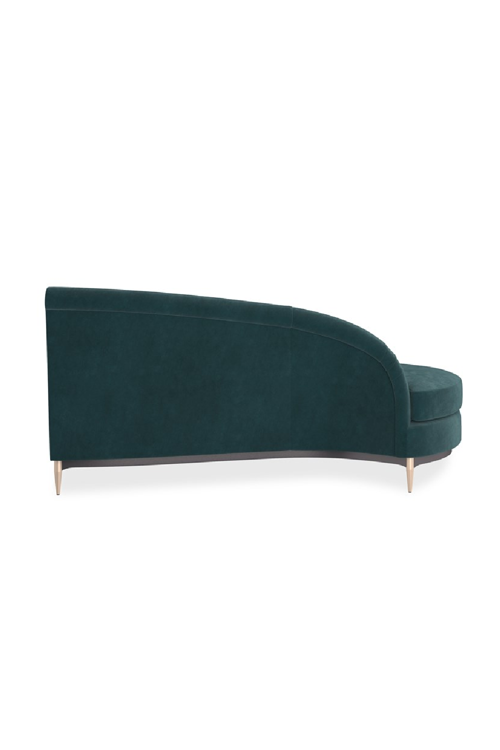 Sofa narożna Three's Company zielona