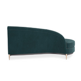 Sofa narożna Three's Company zielona