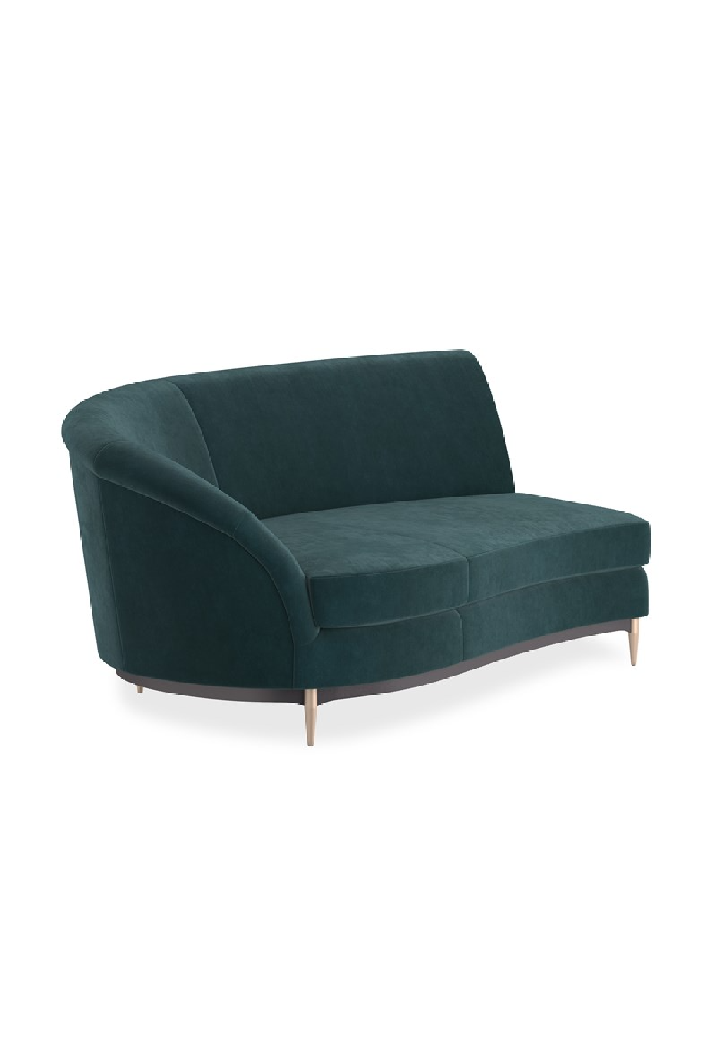 Sofa narożna Three's Company zielona