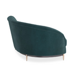 Sofa narożna Three's Company zielona