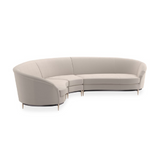 Sofa narożna Three's Company beżowa