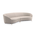 Sofa narożna Three's Company beżowa