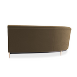 Sofa narożna Three's Company brązowa