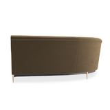 Sofa narożna Three's Company brązowa