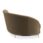Sofa narożna Three's Company brązowa