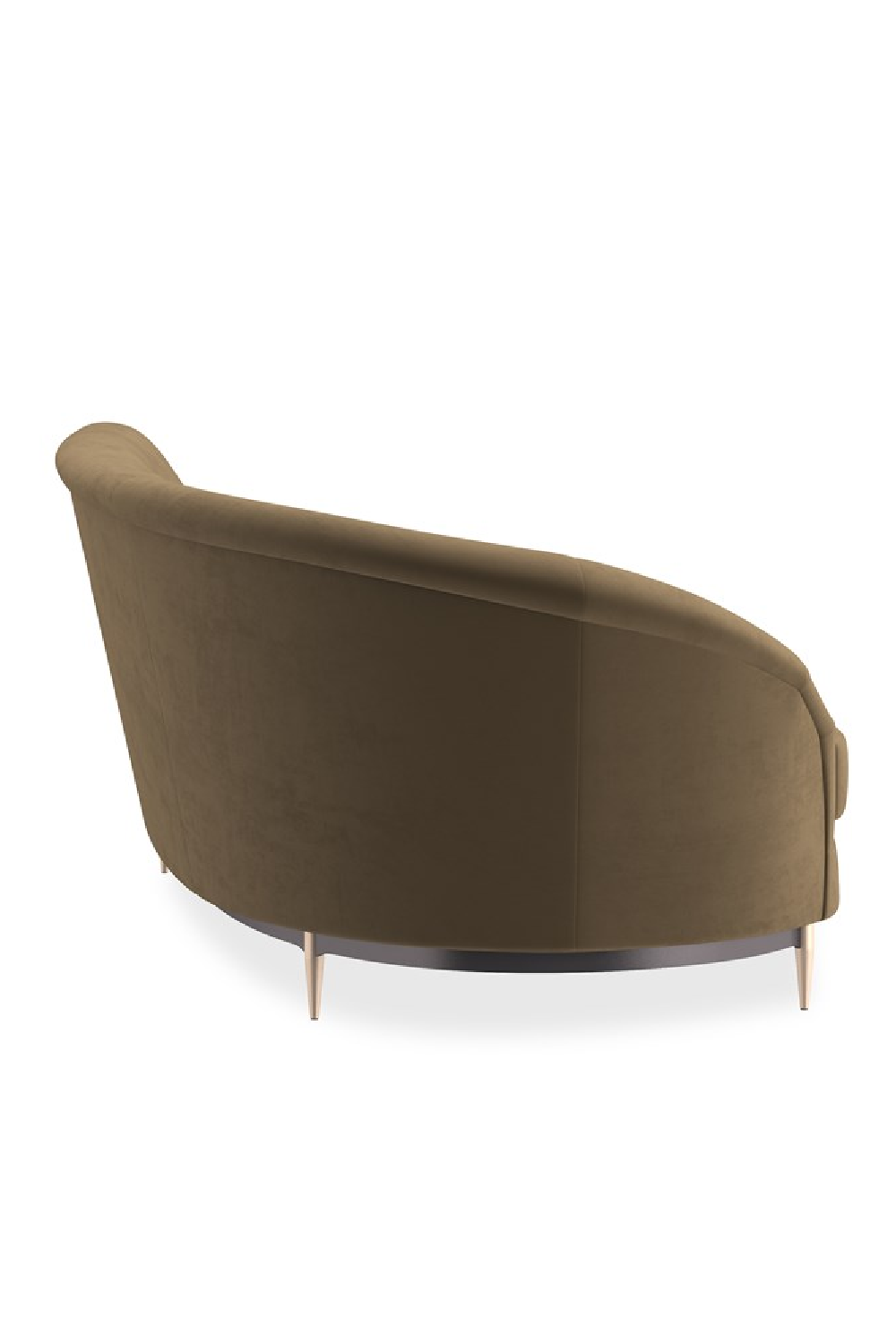 Sofa narożna Three's Company brązowa