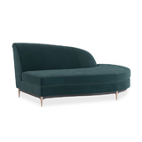 Sofa narożna Three's Company zielona