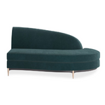 Sofa narożna Three's Company zielona