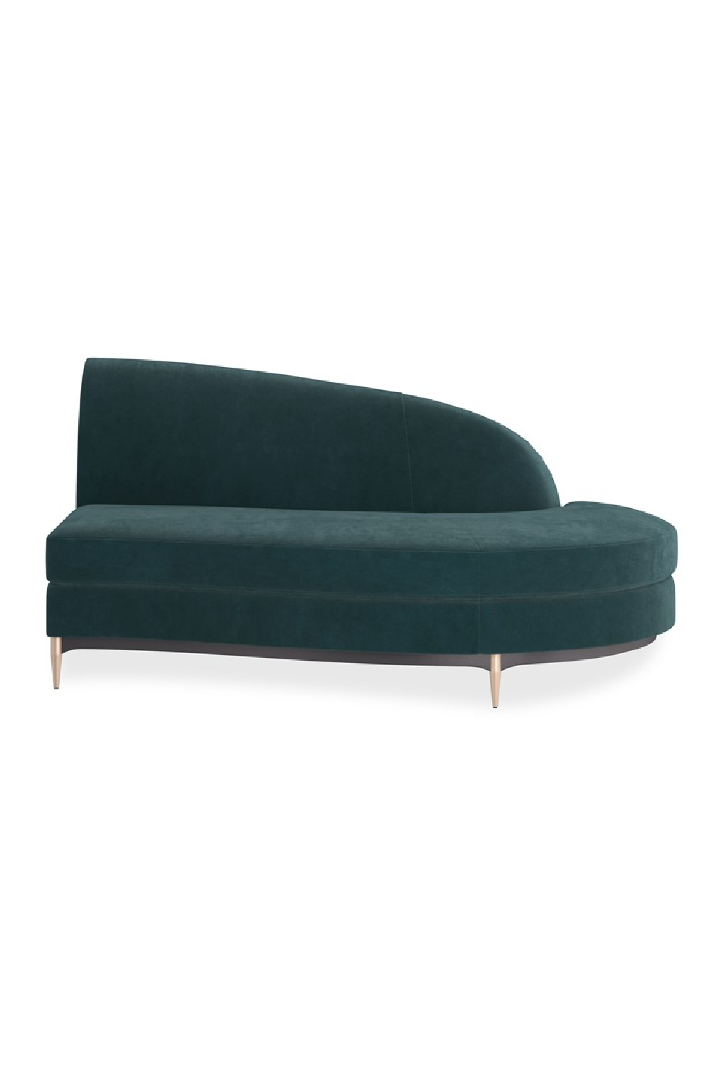Sofa narożna Three's Company zielona