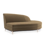 Sofa narożna Three's Company brązowa