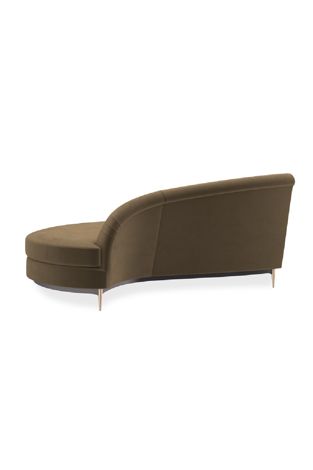 Sofa narożna Three's Company brązowa