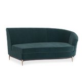 Sofa narożna Three's Company zielona
