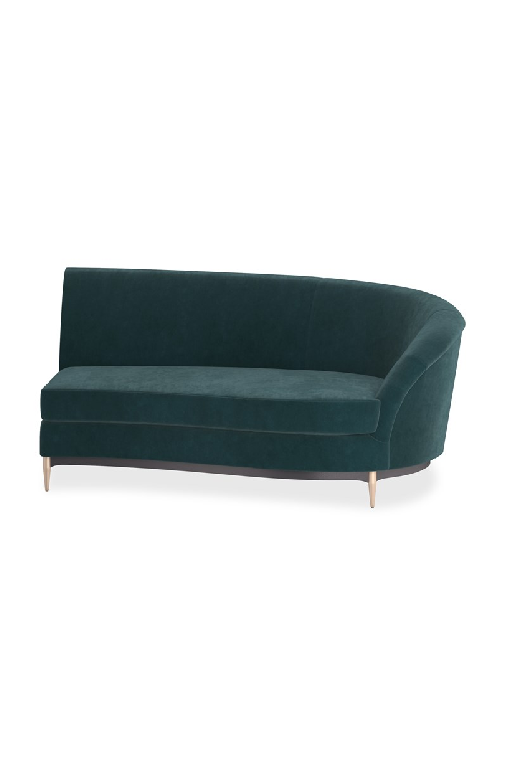 Sofa narożna Three's Company zielona