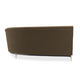 Sofa narożna Three's Company brązowa