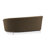 Sofa narożna Three's Company brązowa