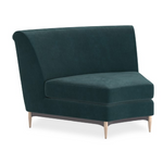 Sofa narożna Three's Company zielona