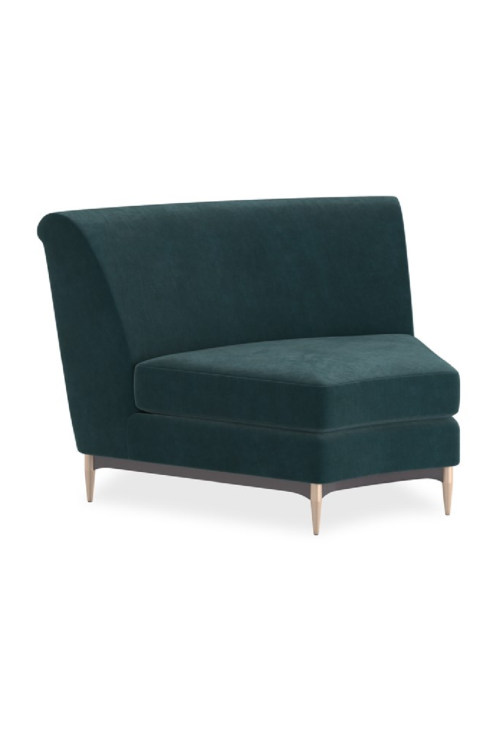 Sofa narożna Three's Company zielona