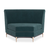 Sofa narożna Three's Company zielona