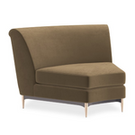 Sofa narożna Three's Company brązowa