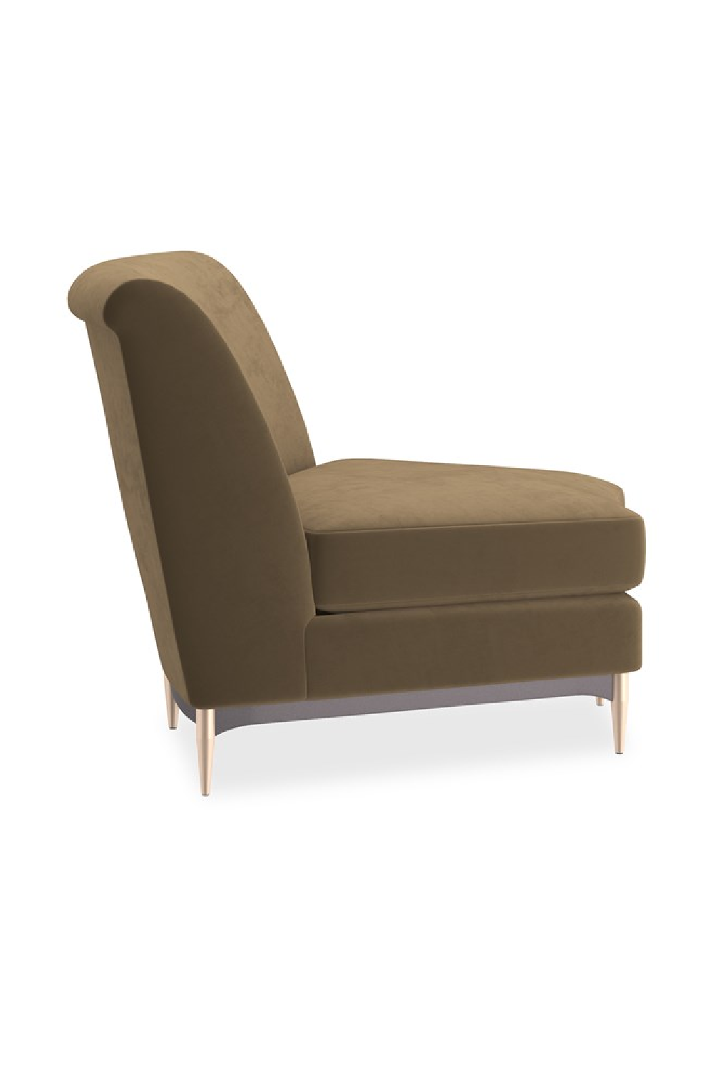Sofa narożna Three's Company brązowa