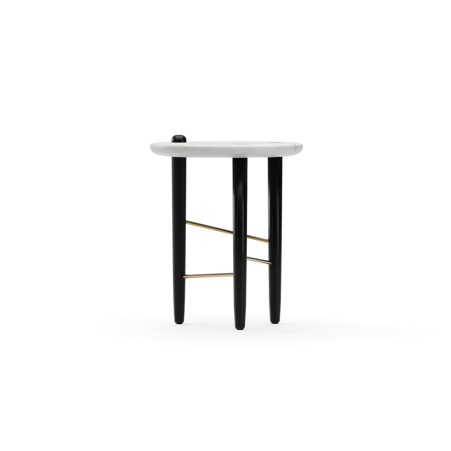 Stolik boczny Madera | kamienny blat