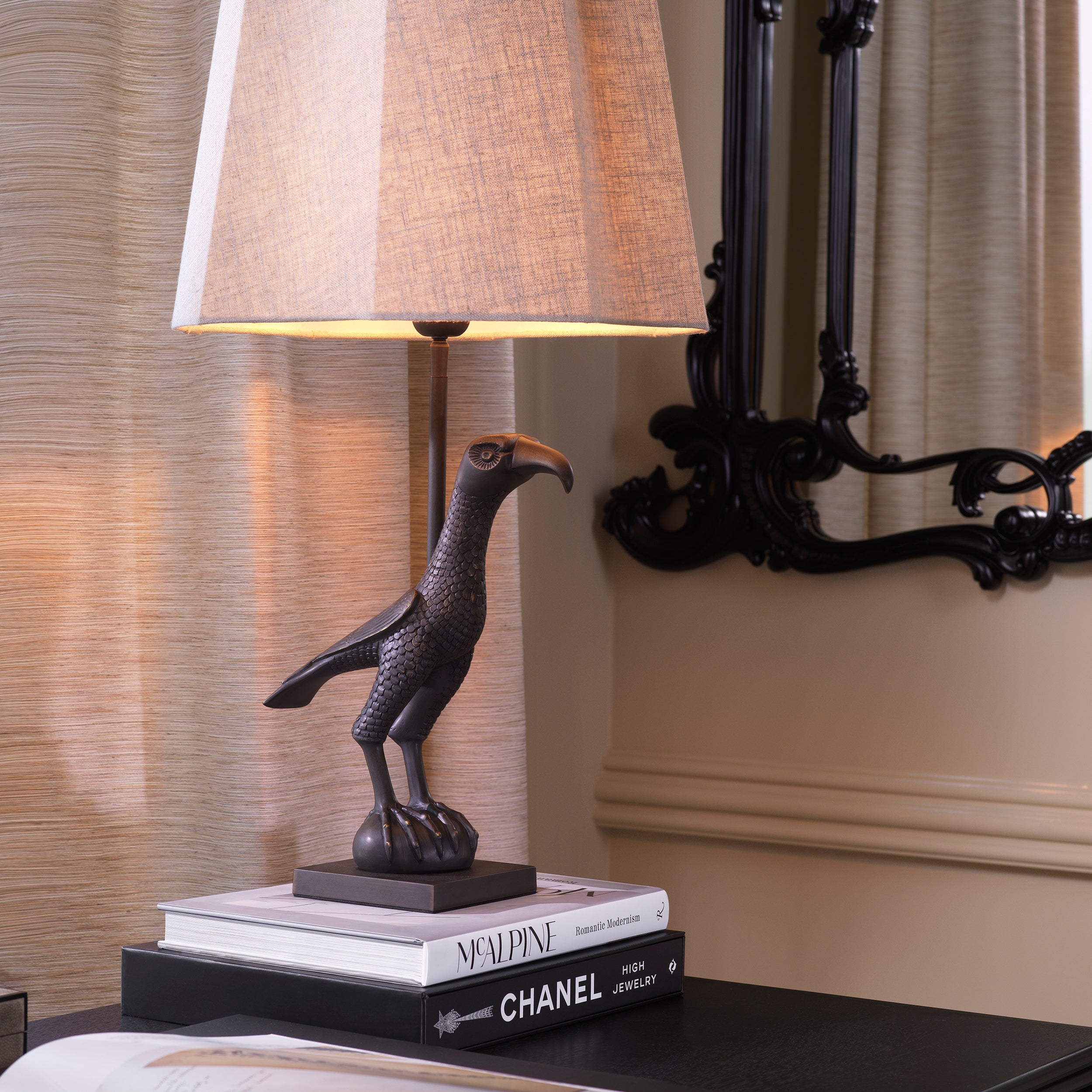Copper bronze finish