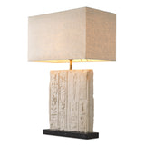 Sandstone | brushed brass finish