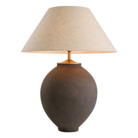 Taupe finish | brushed brass finish