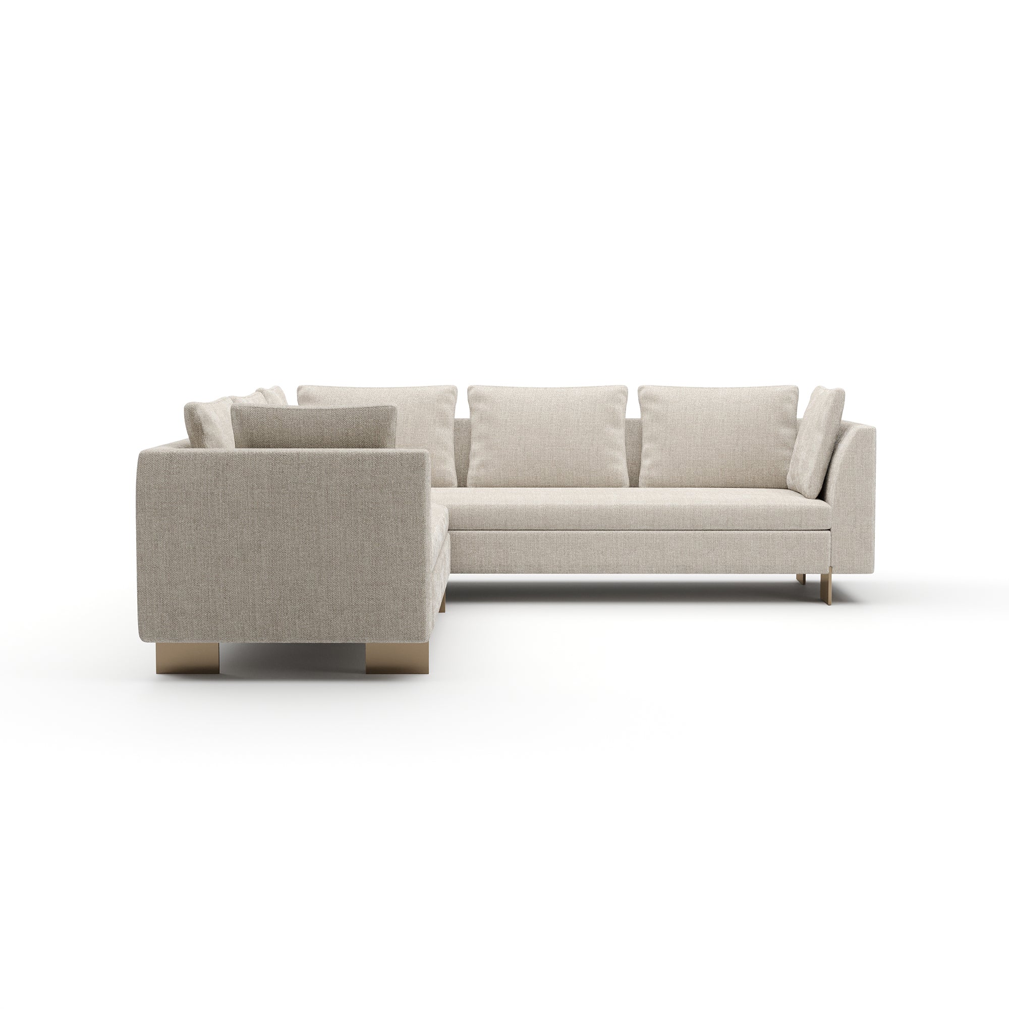 Narożnik Altura | Matte Pearl, lewy