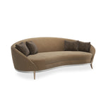 Sofa welurowa nerkowa | kolekcja do uzupełnienia