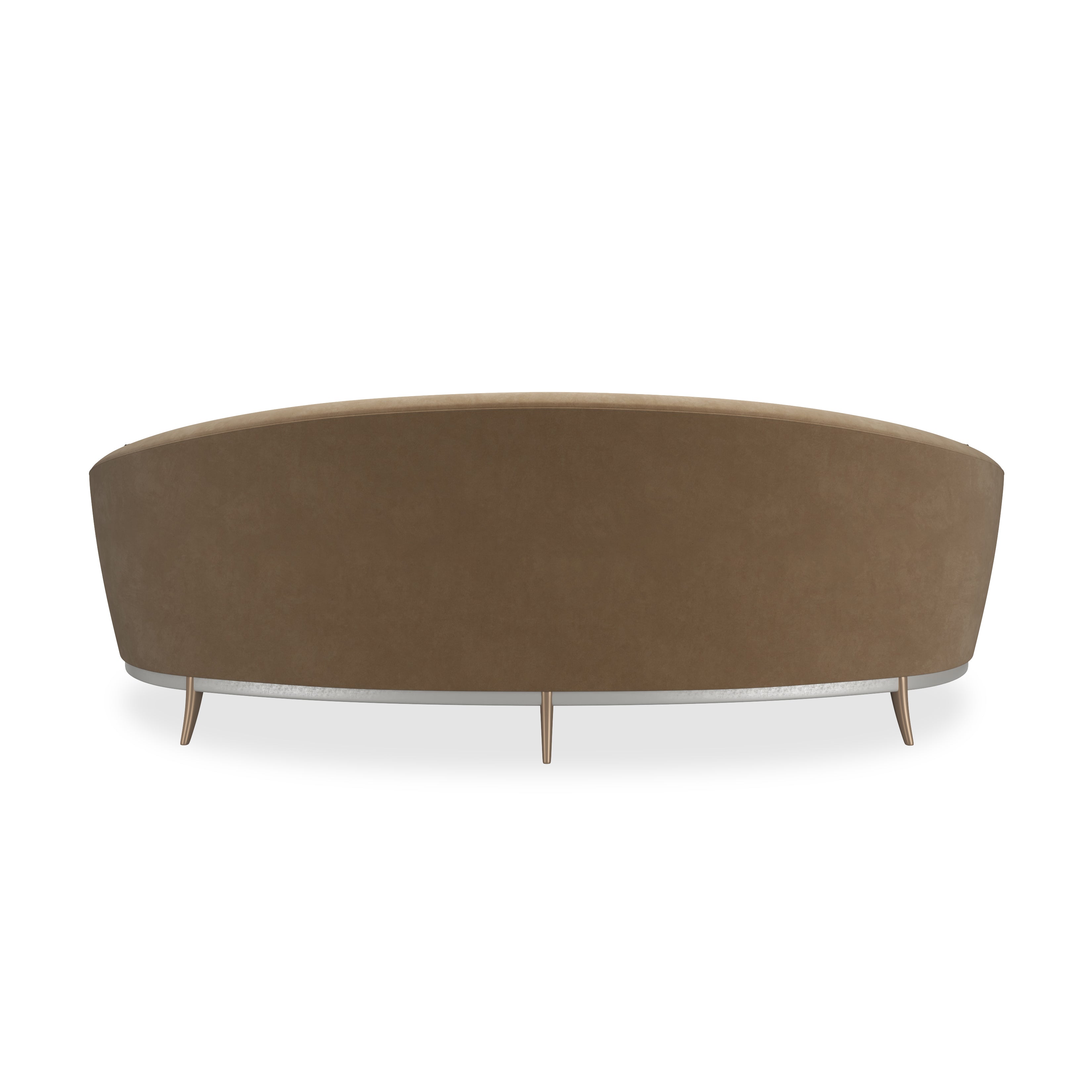 Sofa welurowa nerkowa | kolekcja do uzupełnienia