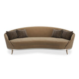 Sofa welurowa nerkowa | kolekcja do uzupełnienia