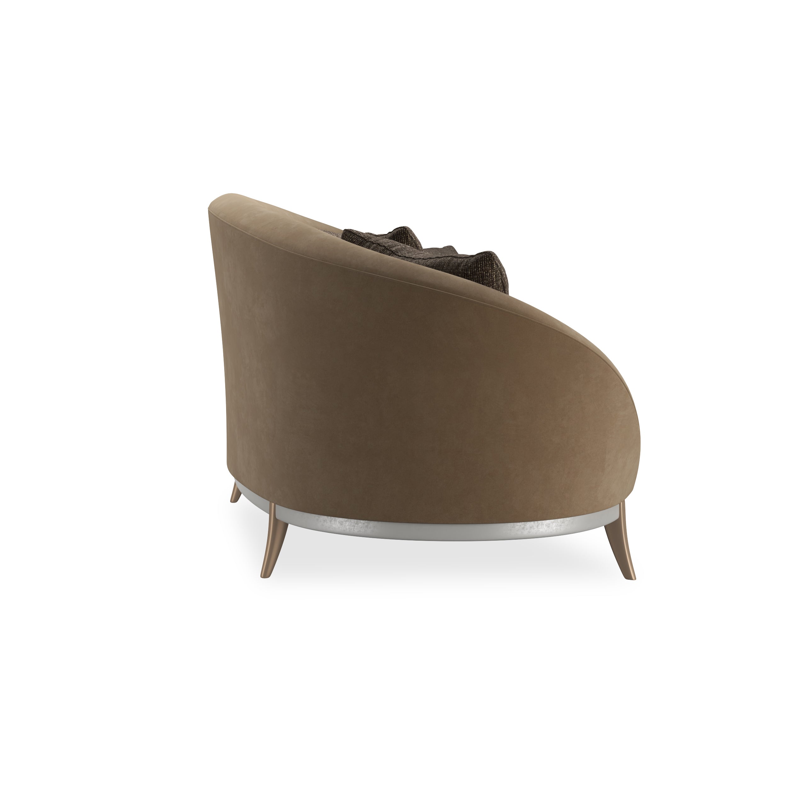 Sofa welurowa nerkowa | kolekcja do uzupełnienia