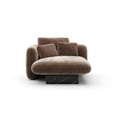 Szezlong Overlap Taupe Lewy