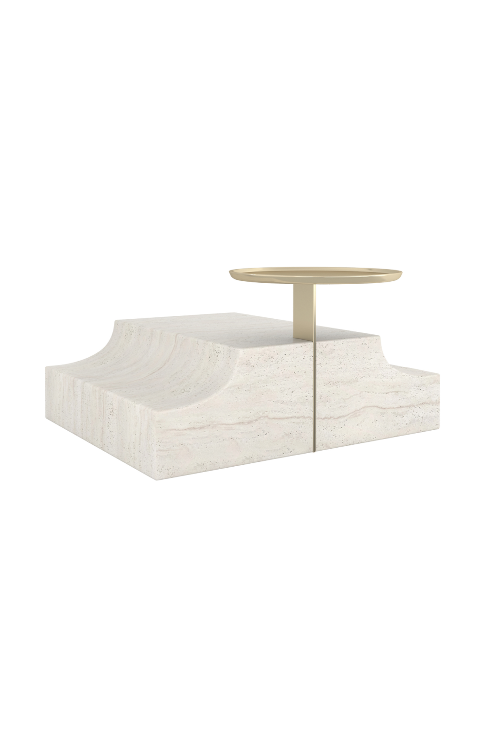 Stolik kawowy Overlap Wedge Light