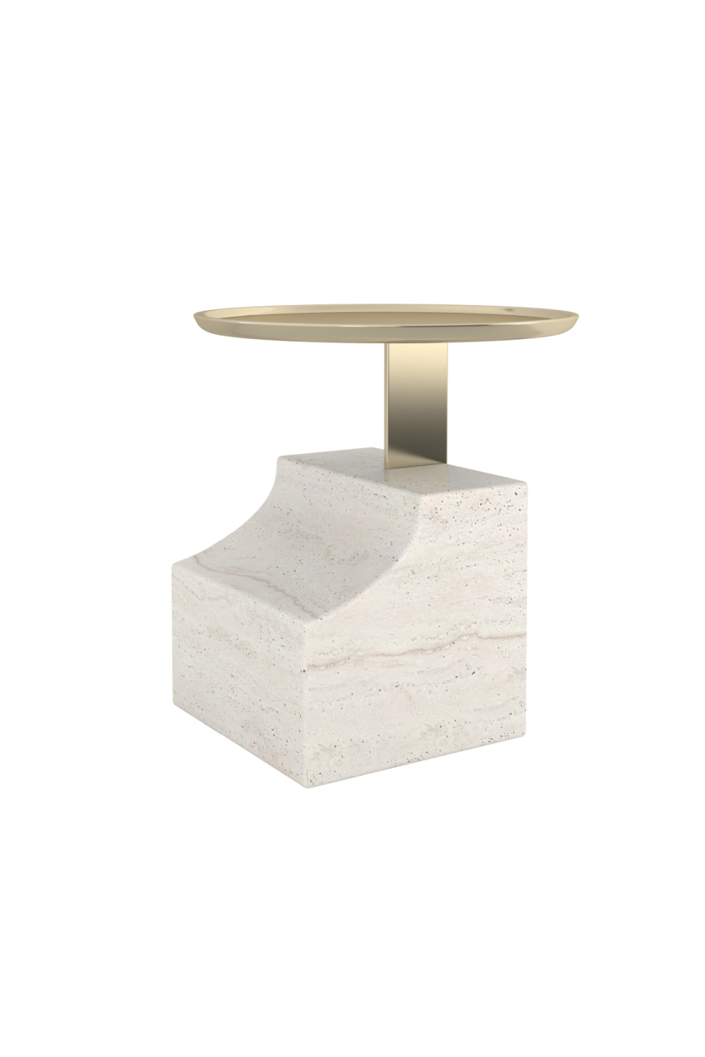 Stolik kawowy Overlap Wedge Light