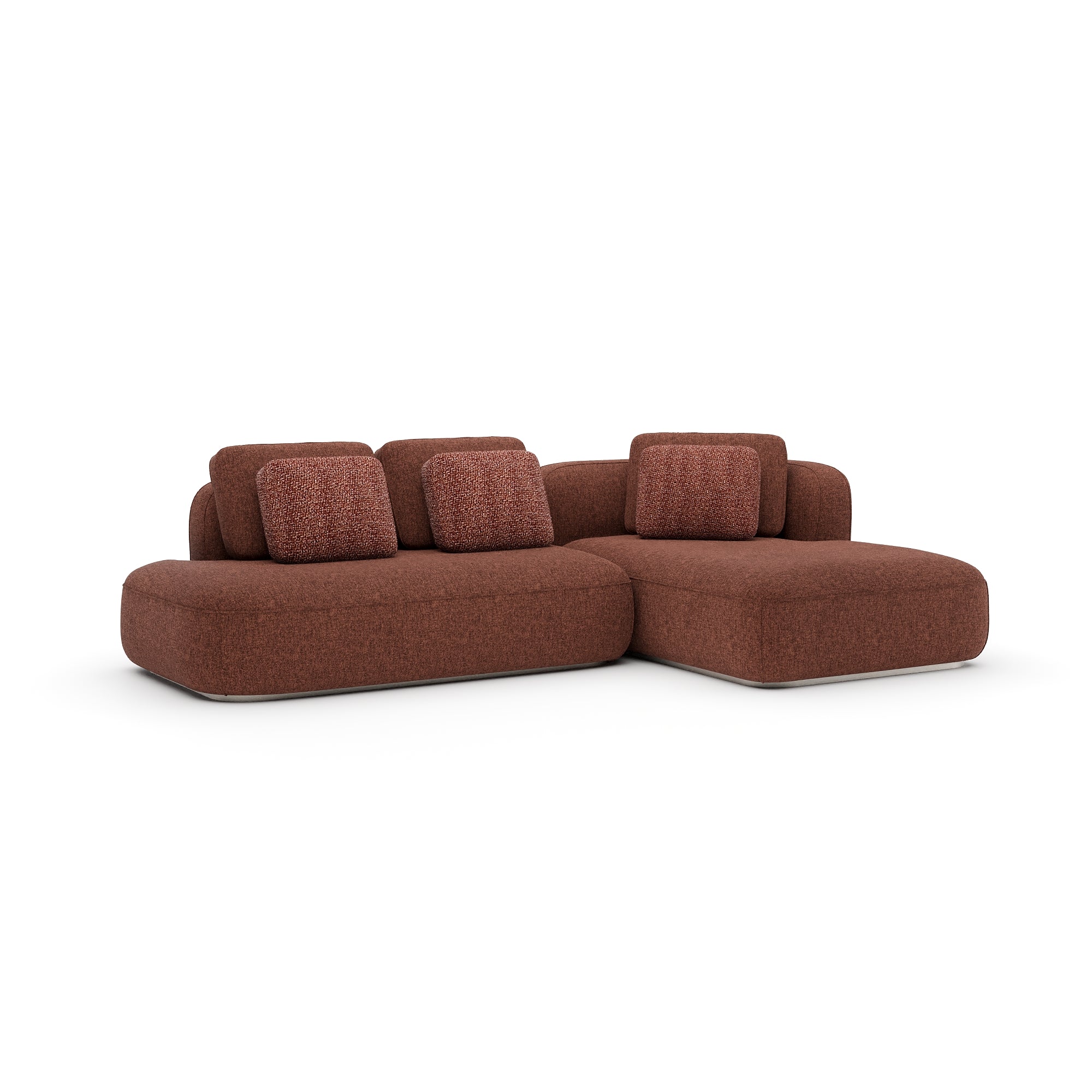 Narożnik Sasso – szezlong bez podłokietników RT | Saffron