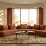 Narożnik Sasso – trzyczęściowa zakrzywiona sofa | Saffron, UPH-426-SEC2-A