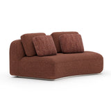 Sofa Sasso – zakrzywiony element bez podłokietników RAF | Saffron, prawy, UPH-426-RL3-A