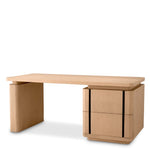 Fornir dębowy w kolorze naturalnym. Wykończenie brąz