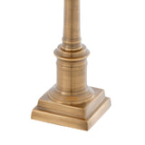 Lampa stołowa Eichholtz Cologne S, postarzane mosiężne wykończenie, zawiera klosz
