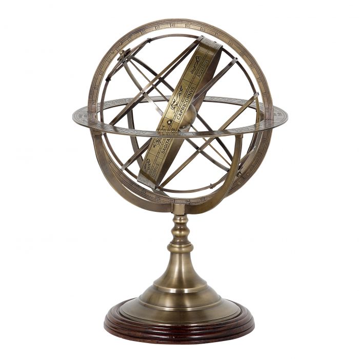 Eichholtz Globe, aged brass finish
