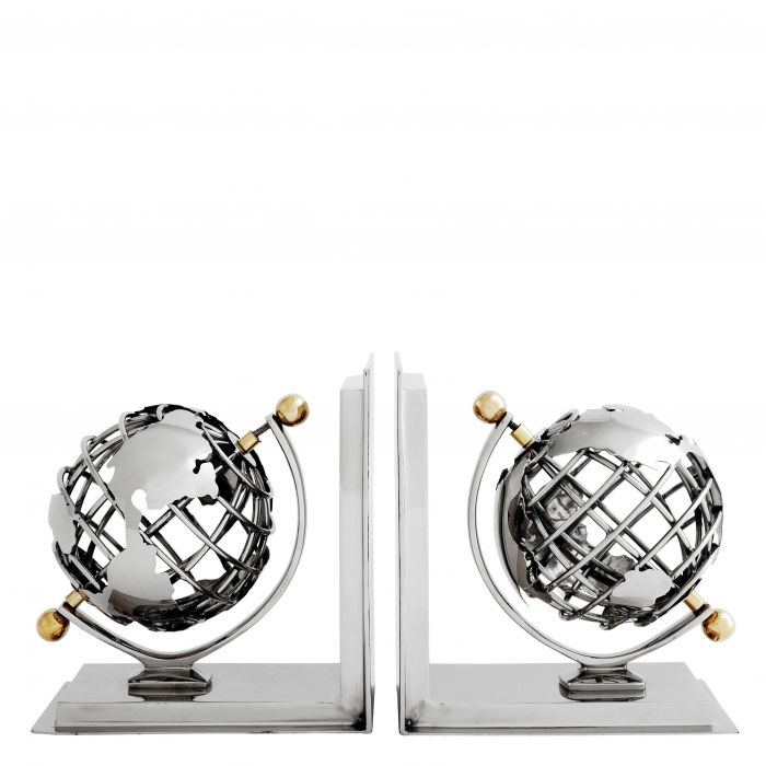 Ogranicznik Eichholtz Globe, zestaw 2szt.