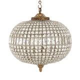 Eichholtz Kasbah Oval Chandelier, M, antique brass finish