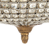 Eichholtz Kasbah Oval Chandelier, M, antique brass finish