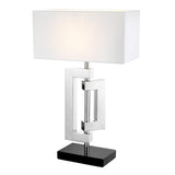 Lampa stołowa Eichholtz Leroux, zawiera klosz