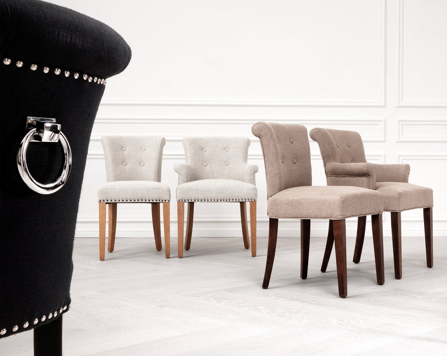 Krzesło stołowe Eichholtz Key Largo, z podłokietnikiem