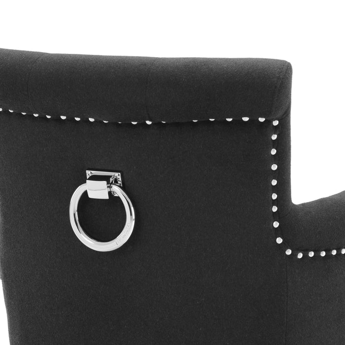 Krzesło stołowe Eichholtz Key Largo, z podłokietnikiem