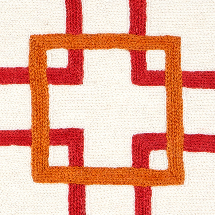 Cojín Eichholtz Bradbury, naranja, 50 x 50 cm