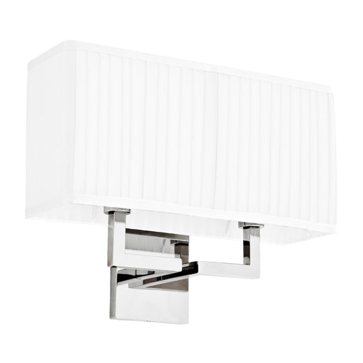 Kinkiet Eichholtz Westbrook, biały abażur